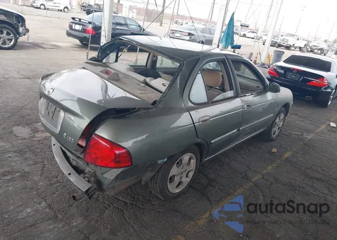 2005 Nissan Sentra 1.8S z USA, uszkodzony, nr VIN 3N1CB51D65L500103